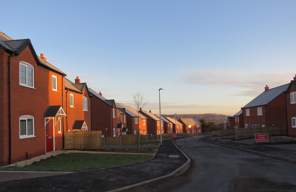 Terrace houses in Shropshire, TC Homes Development